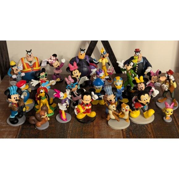 Disney Characters PVC Toys Mickey & Friends
